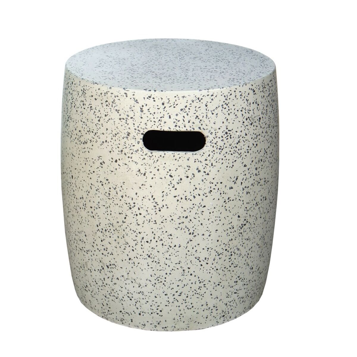 Табурет Terrazzo Чёрный 40 x 40 x 45 cm